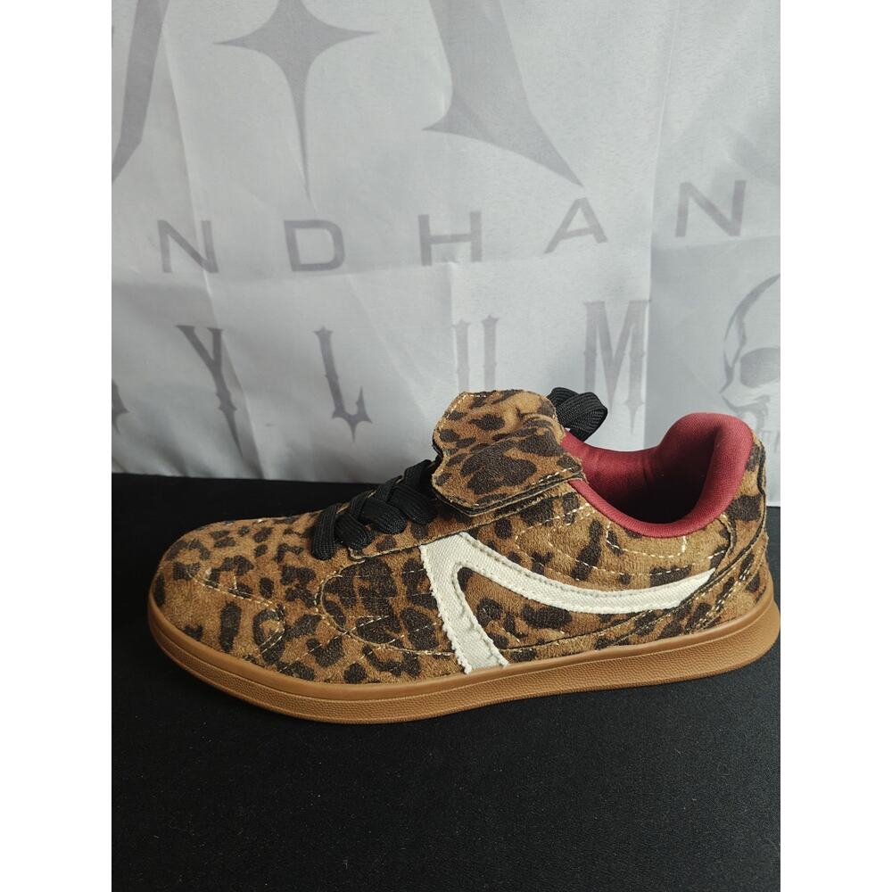Cushionaire Women's 6.5 Astro Retro Fold Over Shoes Leopard Animal Print New - Picture 8 of 15